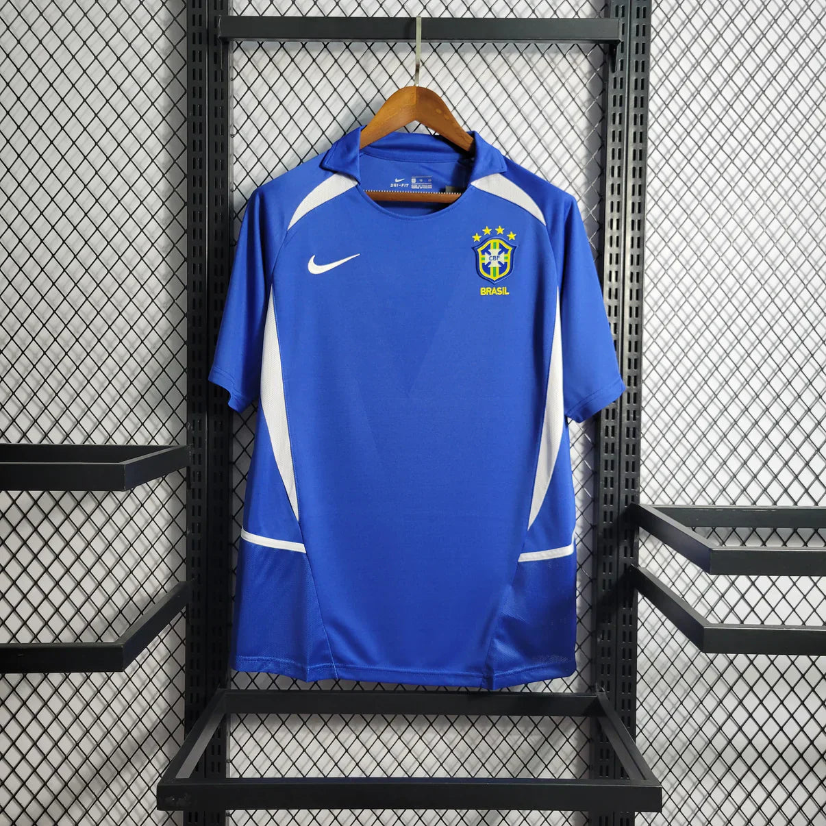 BRAZIL 2002 AWAY RETRO